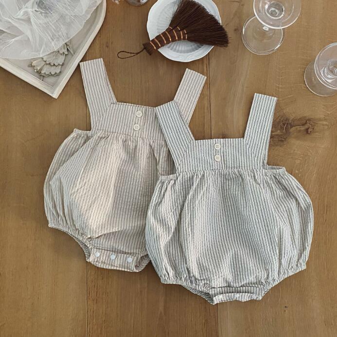 子供服★ロンパース★連体服★韓国風子供服★ベビー★袖なし★2色★66-100CM