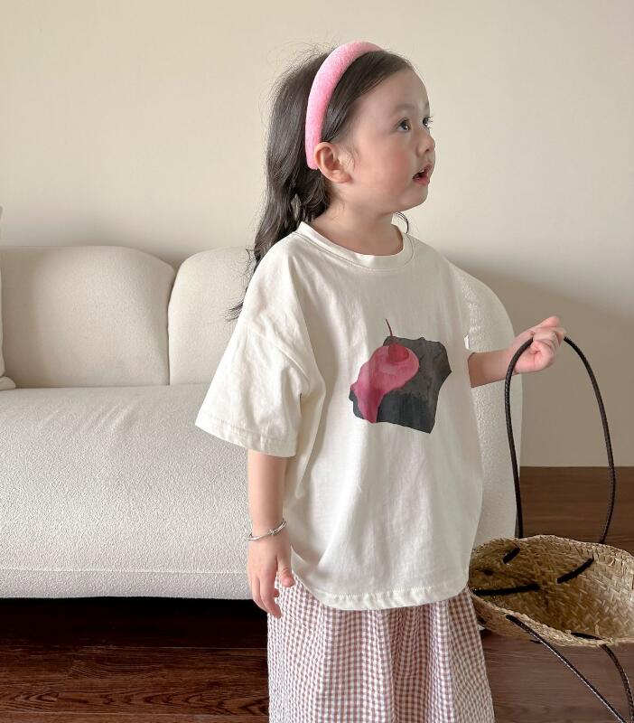 2023★春夏新作★韓国風子供服★Tシャツ★80-140CM