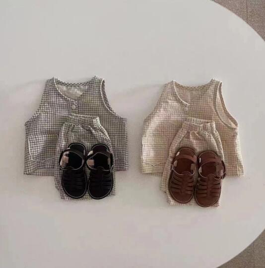 2023★春夏新作★韓国風子供服★トップス+ズボン2セット★2色73-100CM