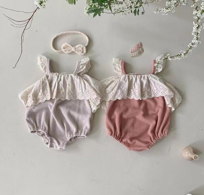 2023夏新品★ベビー服★ロンパース★66-90cm★2色