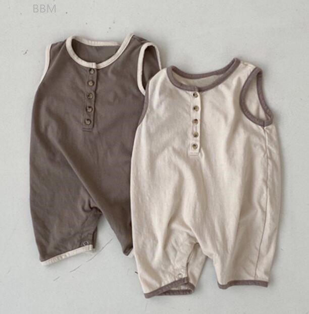 2023★春夏新作★韓国風子供服★ロンパース★2色65-100CM