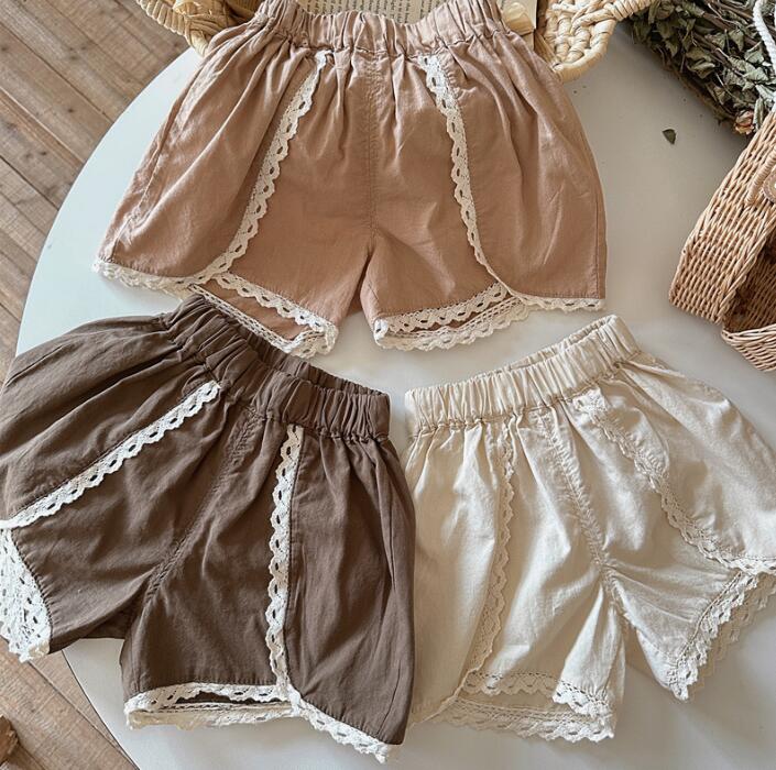 2023新品★子供服　ショートズボン★80-120cm★3色