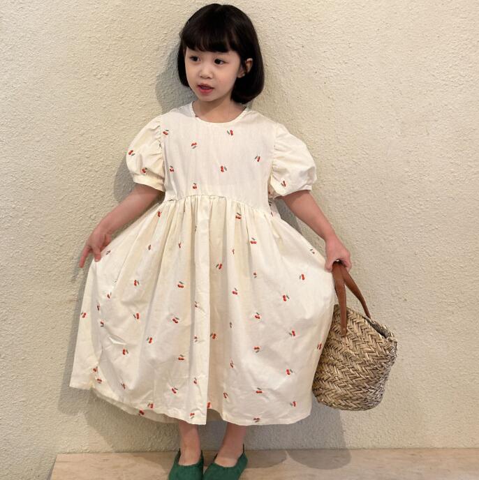 子供服★ワンピース★半袖★キッズ女の子★韓国風子供服★カジュアル★80-150CM