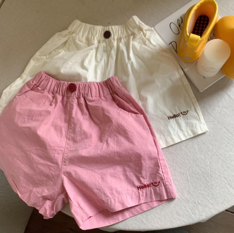 2023新品★子供服　ショートズボン★90-140cm★2色