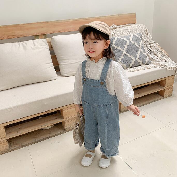 子供服★サロペット★デニム★連体服★韓国風子供服★キッズ女の子★80-130CM