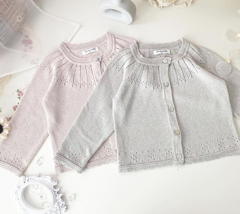 2023新品★子供服　カーディガン★80-120cm★2色