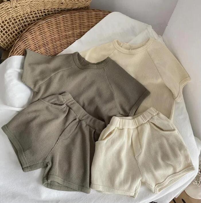 2023★春夏新作★韓国風子供服★トップス+ズボン2セット★3色90-140CM