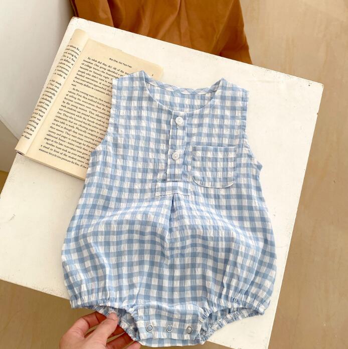 子供服★ロンパース★連体服★韓国風子供服★ベビー★袖なし★可愛い★66-90CM