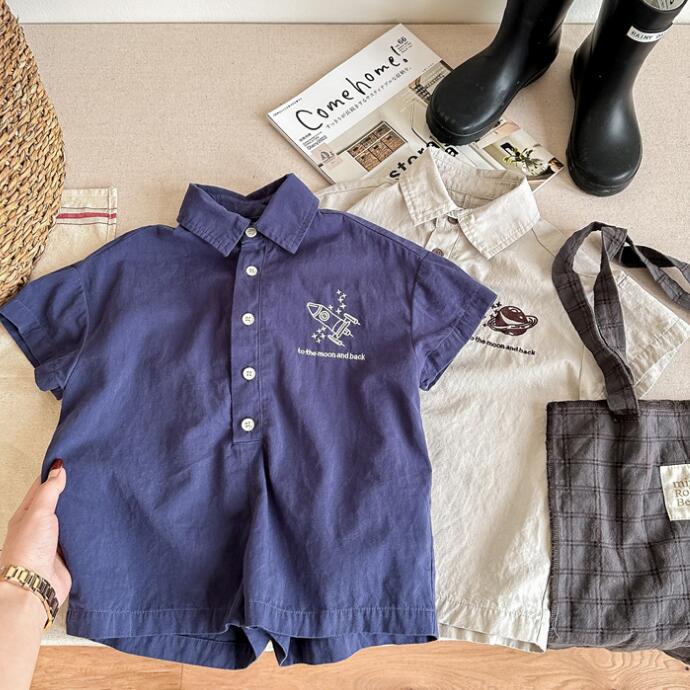 子供服★連体服★韓国風子供服★キッズ女の子★カジュアル★2色★80-130CM