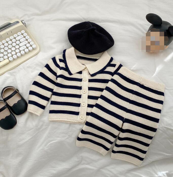 2023秋新品★子供服　カーディガン&ズボン分けて販売★73-110cm★