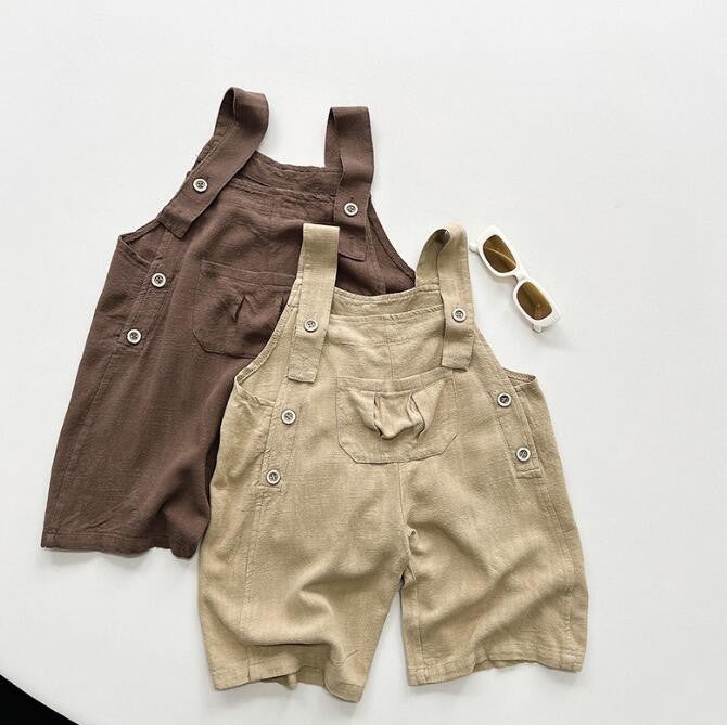 子供服★サロペット★韓国風子供服★キッズ★男女兼用★カジュアル★2色★80-130CM