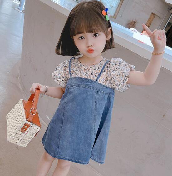 2023★春夏新作★韓国風子供服★ワンピース★90-130CM