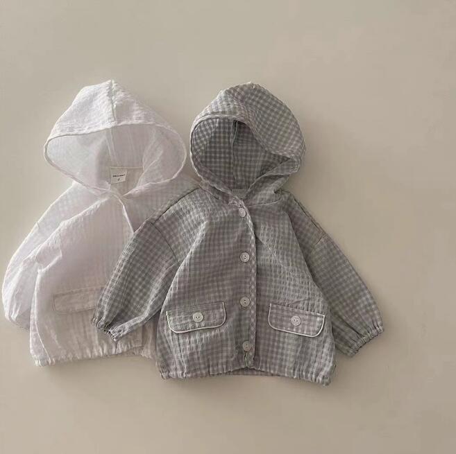 子供服★トップス★カーディガン★韓国風子供服★ベビー★男女兼用★日焼け防止★2色★73-100CM