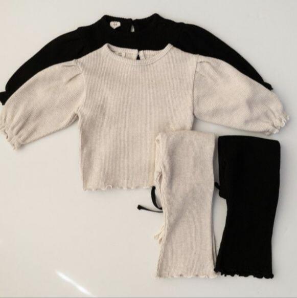 2023★春秋新作★韓国風子供服★トップス+ズボン2セット★2色80-130CM