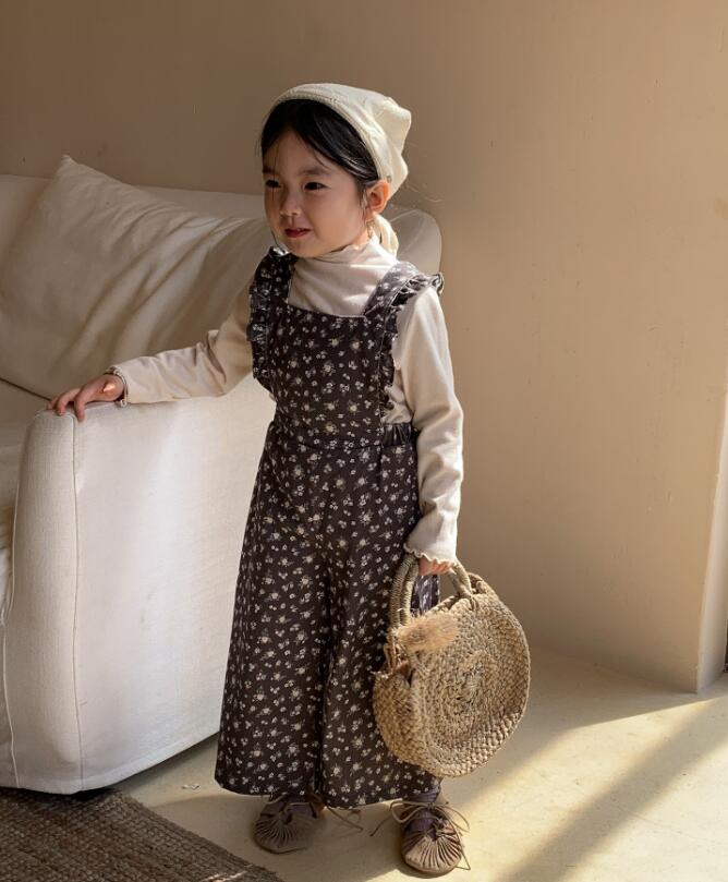 2023年秋新品L★子供服　サロペット&トップス★90-130cm★