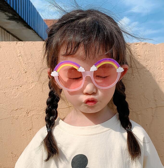 2023★色眼鏡★子供向け★サングラス★紫外線防止★7色