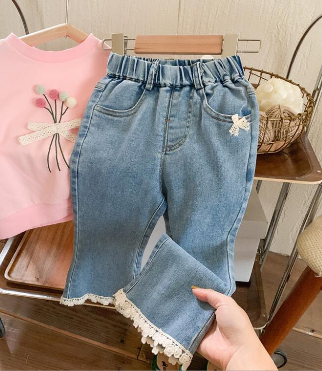 2023★春秋新作★韓国風子供服★ジーンズ★90-130CM