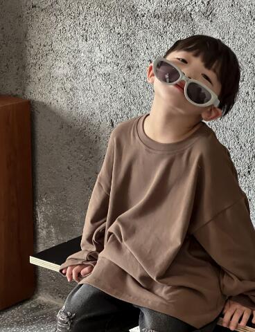 2023秋新作★子供服　長袖トップス★90-140cm★3色