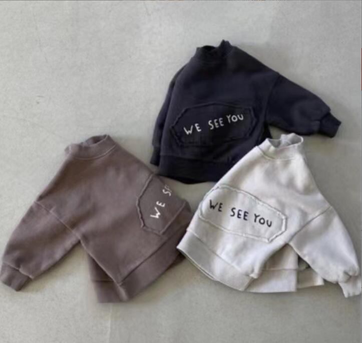 2023★秋冬新作★韓国風ベビー服★スウェット★裏起毛★3色66-90CM