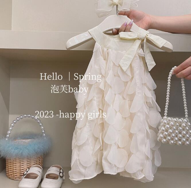 子供服★ワンピース★ノースリーブ★韓国風子供服★キッズ女の子★無地★80-140CM