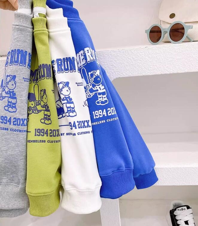 2023★春秋新作★韓国風子供服★スウェット★4色90-140CM