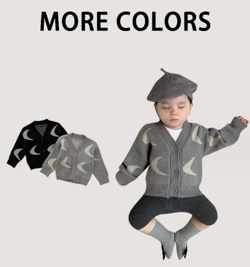 子供服★トップス★ニット★セーター★韓国風子供服★ベビー★カーディガン★2色★66-100CM