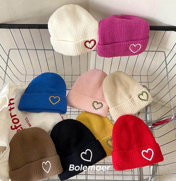 2023秋冬新品★子供用★帽子　ニットハット★9色選べ