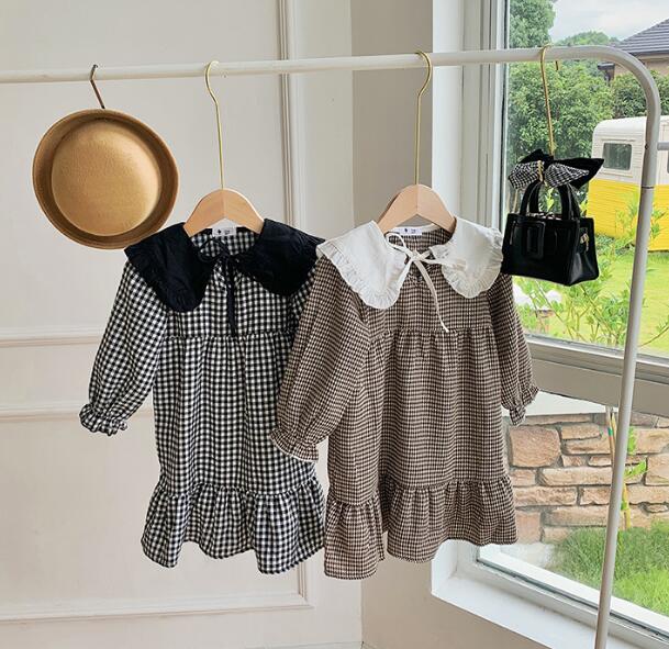 子供服★ワンピース★長袖★韓国風子供服★キッズ女の子★2色★90-140CM