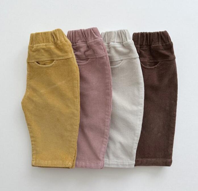 2023秋新作★キッズ服　ズボン★80-130★4色