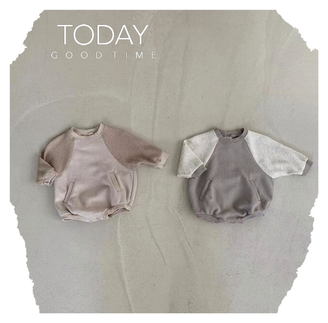 「2023秋」子供服★ロンパース★連体服★韓国風子供服★ベビー★長袖★2色★66-90CM