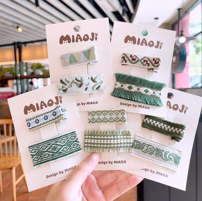 髪飾り★まとめ髪用★ヘアアクセサリー★子供用★キッズ★ヘアピン★2枚入り★可愛い★多色