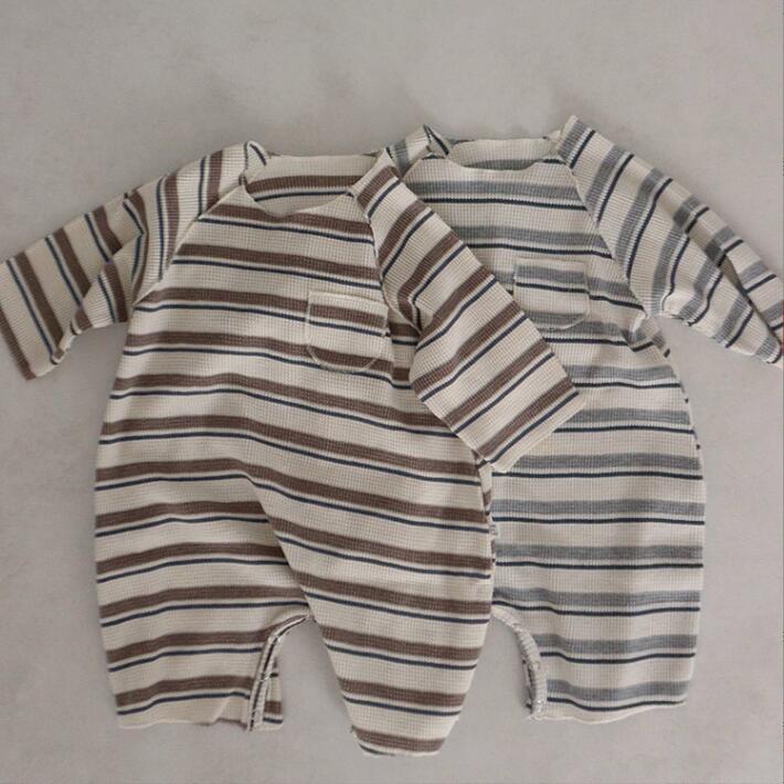 2023★春秋新作★韓国風ベビー服★ロンパース★2色66-90CM