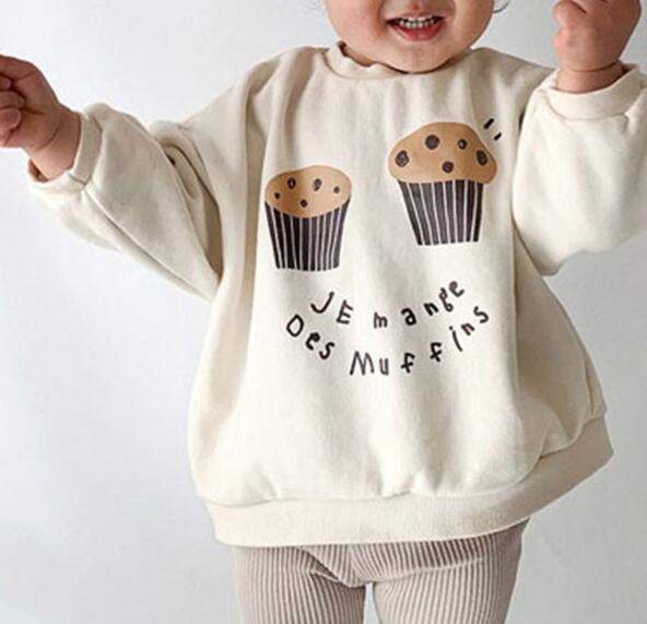 2023★秋冬新作★韓国風子供服★トレーナー★スウェット★2色80-130CM