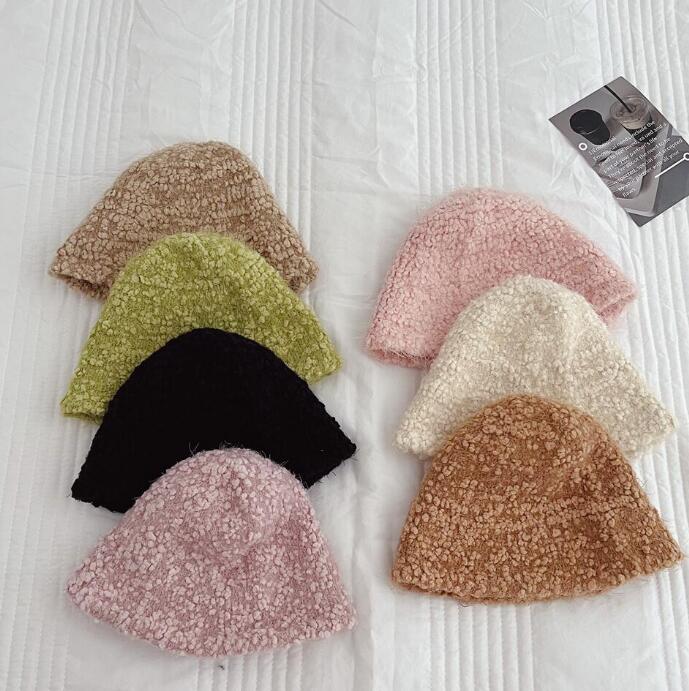 「2023秋冬」子供用★帽子★バケットハット★キッズ★男女兼用★暖かい★カジュアル★7色