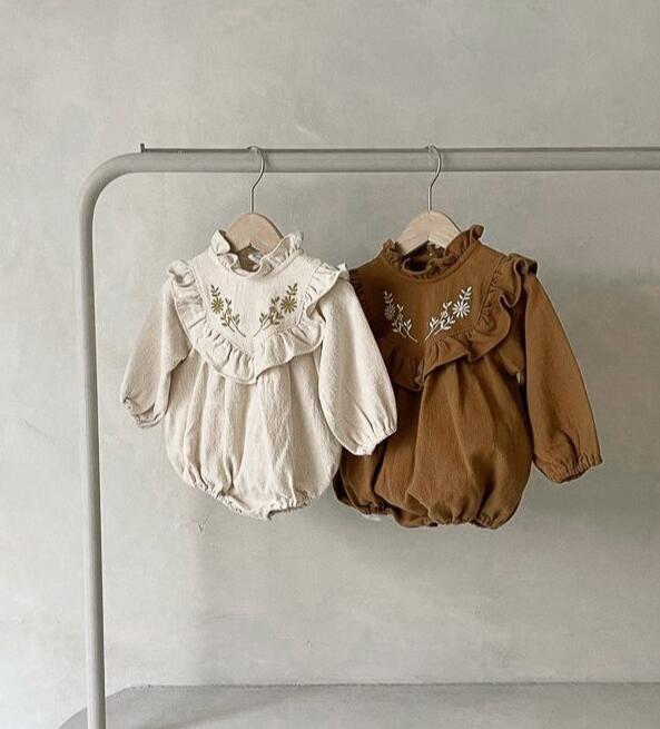 2023★春秋新作★韓国風ベビー服★ロンパース★2色66-90CM