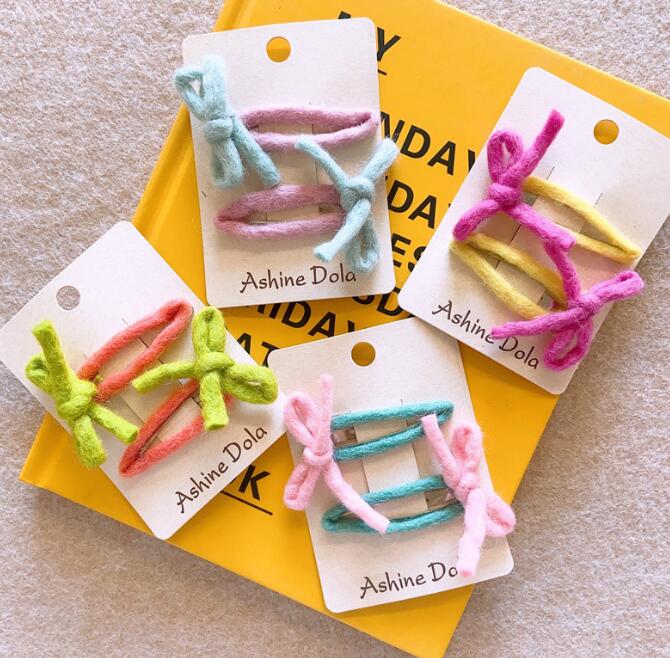 髪飾り★まとめ髪用★ヘアアクセサリー★子供用★キッズ★ヘアピン★2枚入り★可愛い★多色