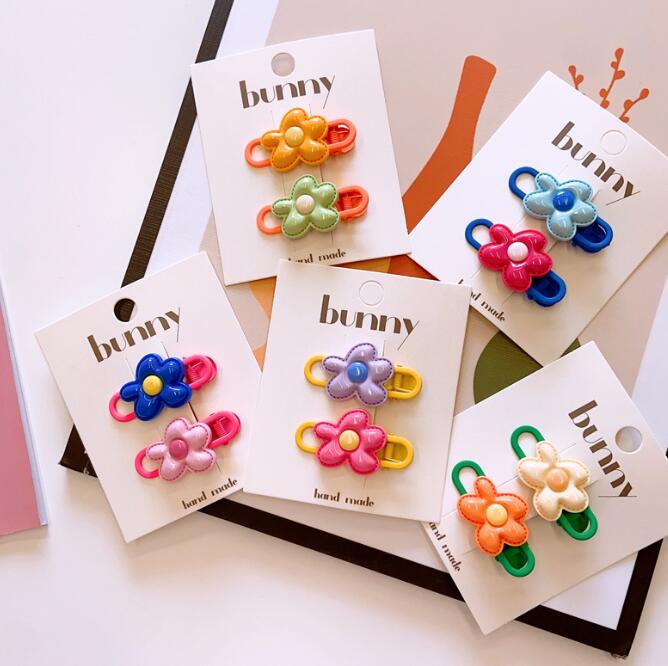 髪飾り★まとめ髪用★ヘアアクセサリー★子供用★キッズ★ヘアピン★2枚入り★可愛い★多色