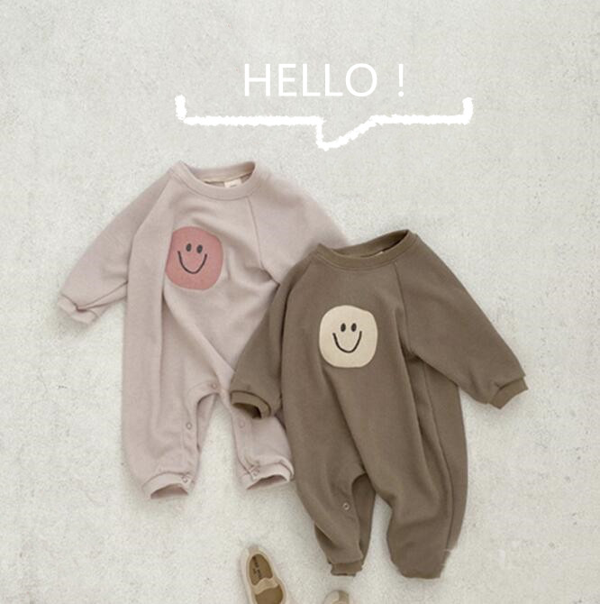 「2023秋」子供服★ロンパース★連体服★韓国風子供服★ベビー★男女兼用★2色★66-90CM