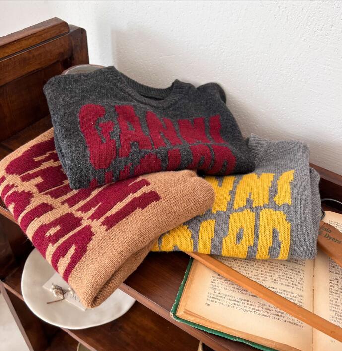 2023★春秋新作★韓国風子供服★セーター★3色90-140CM