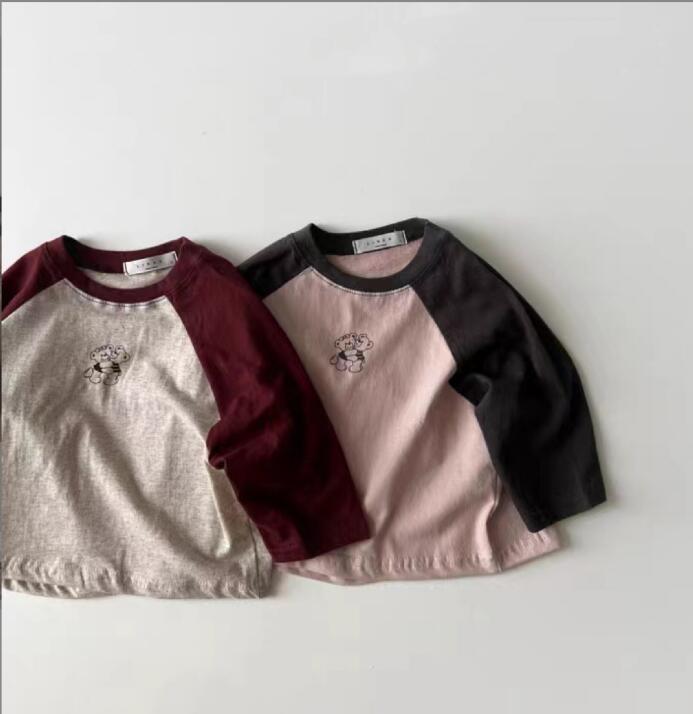 2023★春秋新作★韓国風ベビー服★Tシャツ★2色73-100CM