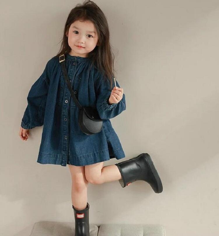 2023★春秋新作★韓国風子供服★ワンピース★7-15