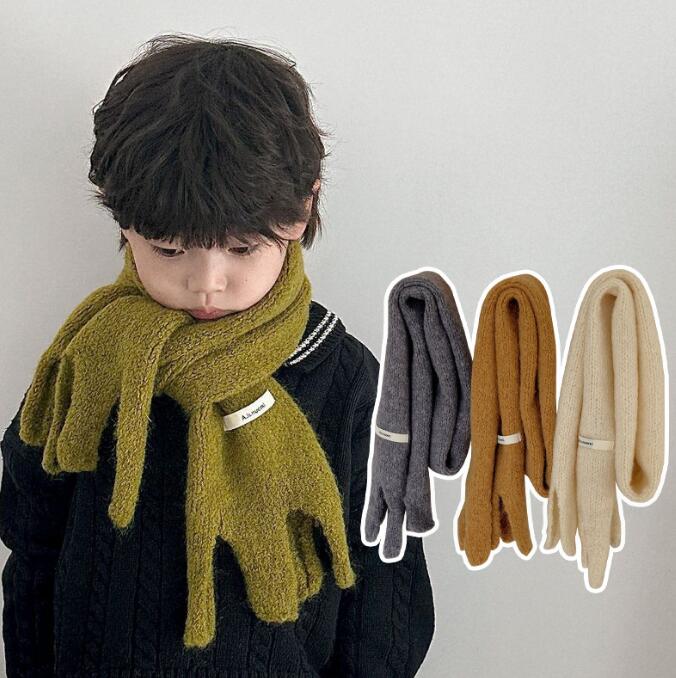 「2023秋冬」★子供用★マフラー★防寒★襟巻き★スカーフ★男女兼用★暖かい★8色