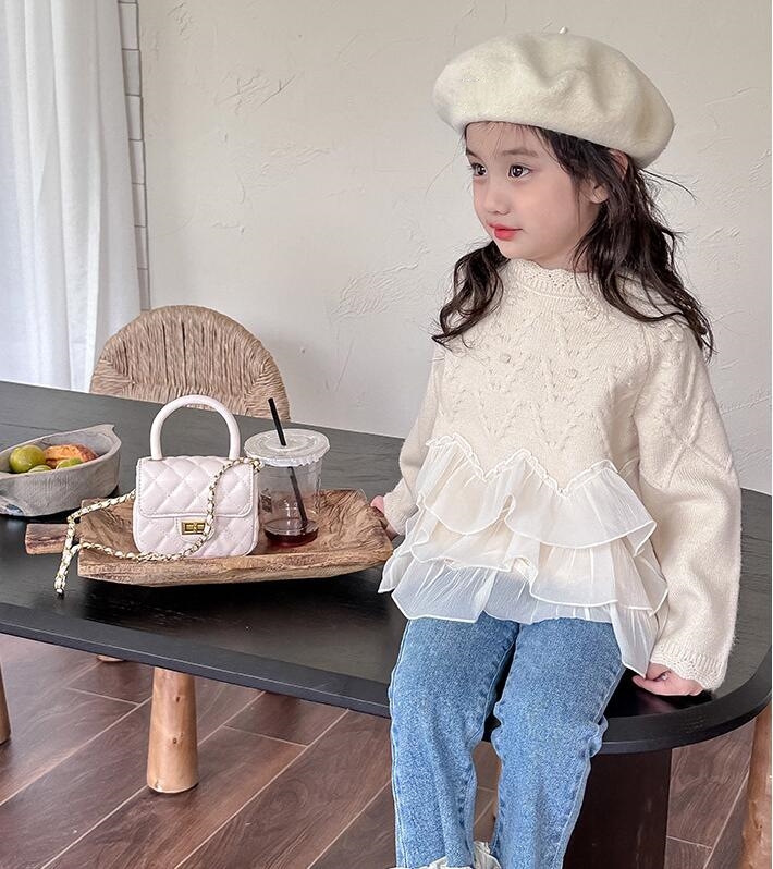 2023★春秋新作★韓国風子供服★セーター★2色90-140CM