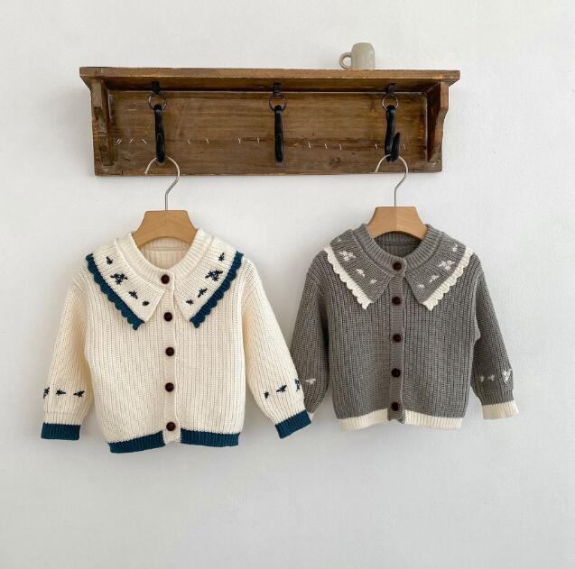 「2023秋」子供服★トップス★ニット★セーター★韓国風子供服★男女兼用★2色★66-100CM