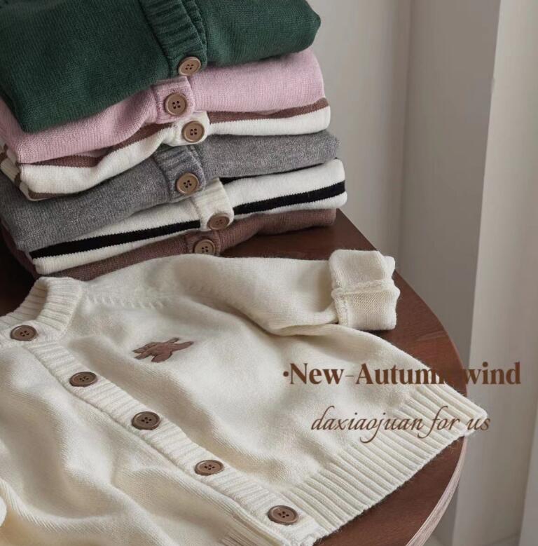 2023秋冬★子供服　カーディガン★90-140cm★7色