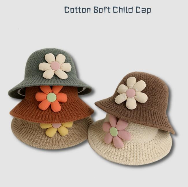 「2023秋冬」子供用★帽子★キッズ★ニット帽子★バケットハット★キッズ女の子★防寒★6色