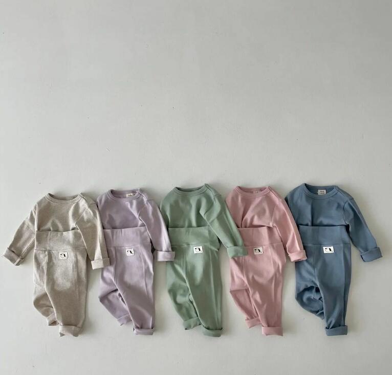 2023★春秋新作★韓国風子供服★トップス+ズボン2セット★5色73-110CM