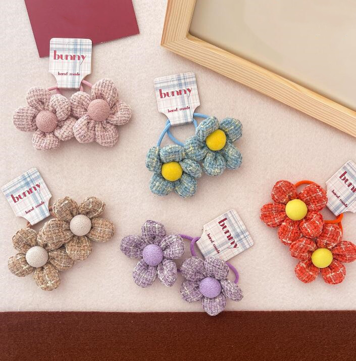 髪飾り★まとめ髪用★ヘアアクセサリー★子供用★キッズ★ヘアゴム★可愛い★多色