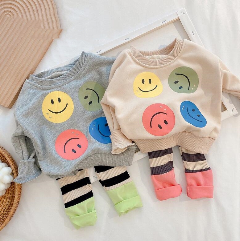 2023★春秋新作★韓国風子供服★分けて販売★レギンス★トレーナー★4色73-110CM