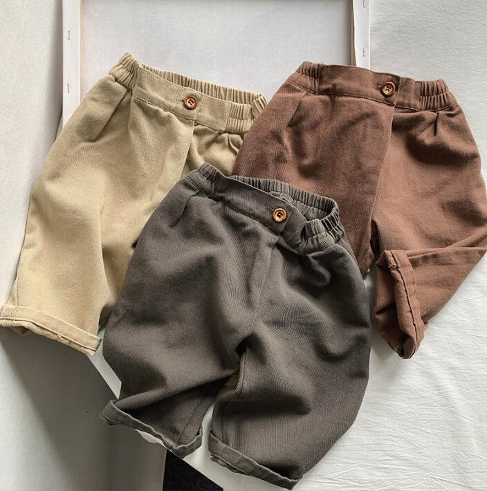 2023★春秋新作★韓国風子供服★ズボン★3色80-130CM